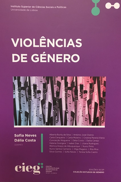 Capa do livro Violências de Género