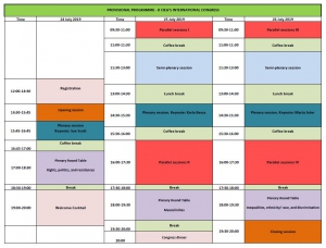 Provisional Programme