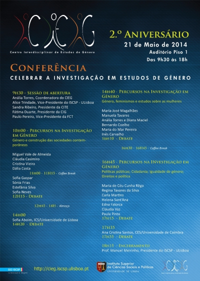 CIEG&#039;s 2nd anniversary conference: Celebrating research in gender studies