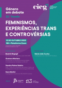 22 | Género em Debate | Feminismos, experiências trans e controvérsias